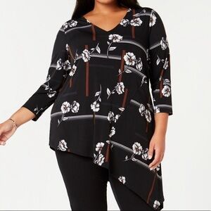 Alfani Printed Swing Tunic